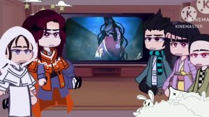 •|Past Kamado Family react to Nezuko//KNY//• Gacha Club