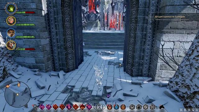 Dragon Age Inquisition прохождение. Серия 44. Наконец, нашла крепость смотреть онлайн