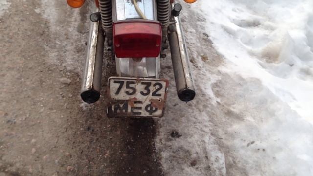 Пилотный выпуск. Супротек 2Т на мотоцикл Иж Юпитер 5(переходка). смотреть онлайн