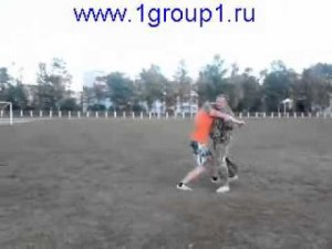 Борьба. Защита от удара ножом сбоку, рукопашный бой видео уроки