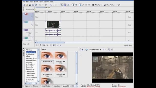 How to invert colors Tutorial on Sony Vegas pro or movie studio смотреть онлайн