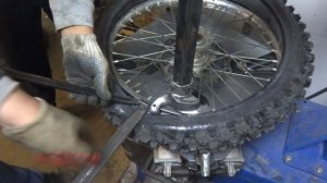 как установить мусс (techno mousse) в эндуро колесо