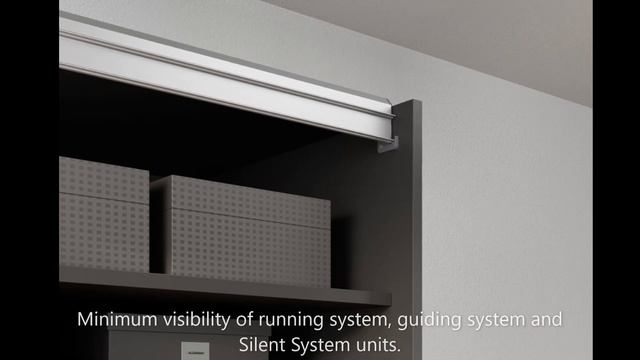 TopLine L sliding door system | Hettich смотреть онлайн