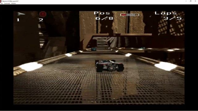 Megarace 2 Retroarch DOSBox Pure смотреть онлайн