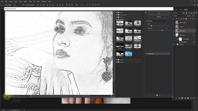 How to Create Ink Portraits | Photoshop Tutorial | Pop Art смотреть онлайн