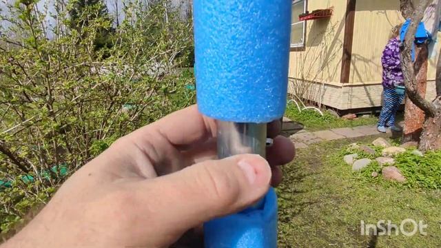 Обзор батут с защитной сеткой от фирмы Perfetto Sport 8 диаметр 2.4 м.