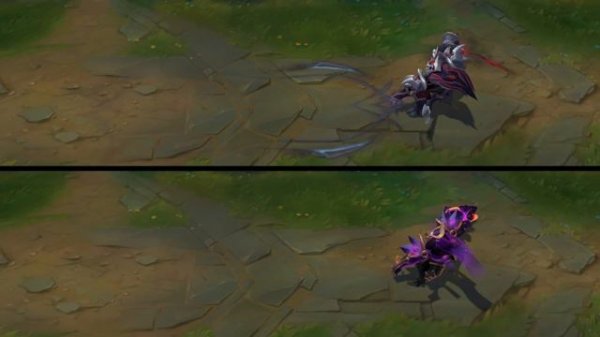 Old God Mordekaiser vs Dark Star Mordekaiser Skins Comparison (League of Legends)