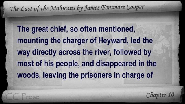 Chapter 10 - The Last of the Mohicans by James Fenimore Cooper смотреть онлайн