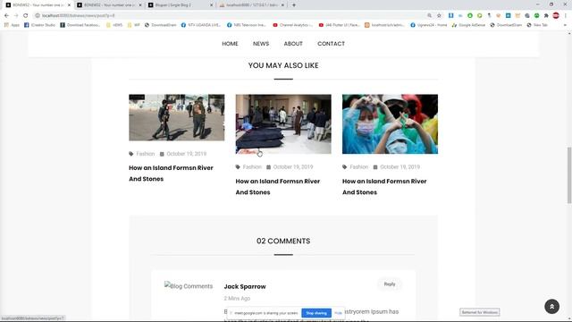 CodeIgniter PART 5 - Full News Website using Bootstrap Templates смотреть онлайн