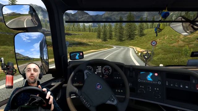 ETS 2 YENİ DLC FELDBINDER TANKER DORSELERİ // ORJİNAL MAP VİRAJLI YOLLAR // EURO TRUCK SIMULATOR смотреть онлайн