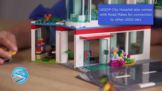 LEGO My City 60330 Sykehus смотреть онлайн