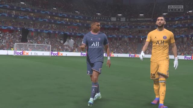 PSG vs CHARLEROI SC FIFA 22 PS5 Realistic Gameplay & Graphics MOD Ultimate Difficulty Career смотреть онлайн