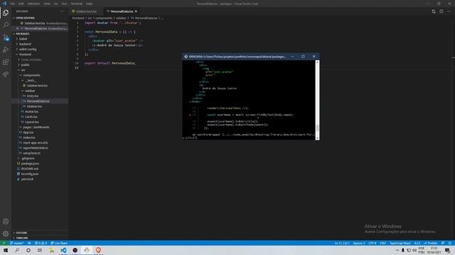Testando componentes React com requisições HTTP e dados fakes. смотреть онлайн