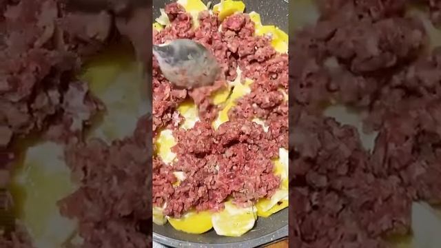 Запеканка.Запеканка с фаршем.Картофель с фаршем в духовке.Картофельная запеканка с фаршем ВКУСНОТА. смотреть онлайн