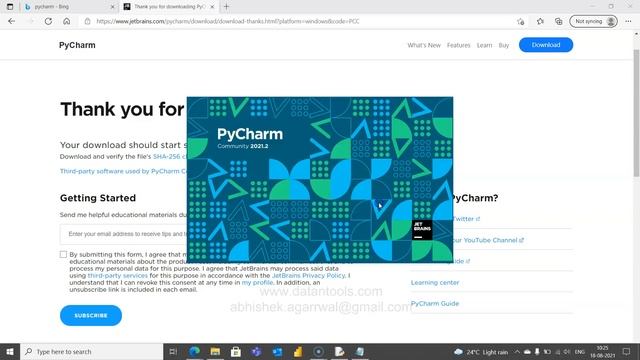 How to Download and Install PyCharm on Windows 10 смотреть онлайн