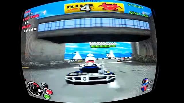 GAMEPLAY FORMULA KARTS SPECIAL EDITION @ SEGA SATURN - MODO ARCADE - KART TEAM SEGA смотреть онлайн