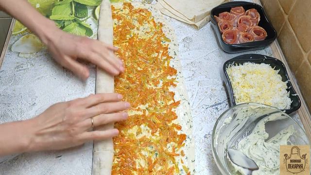 Рулет из лаваша. Самая вкусная начинка! смотреть онлайн