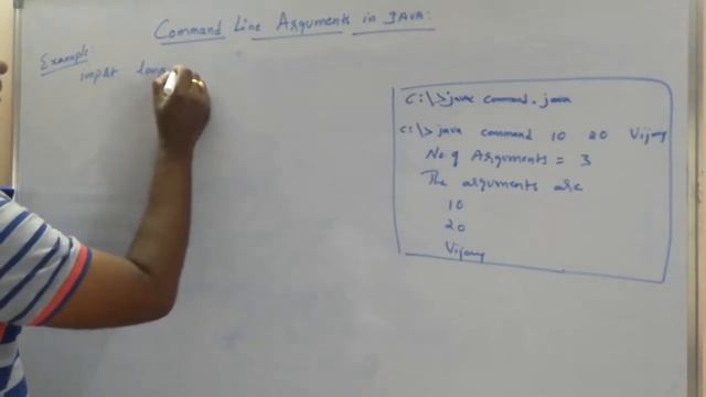 command line arguments in java смотреть онлайн