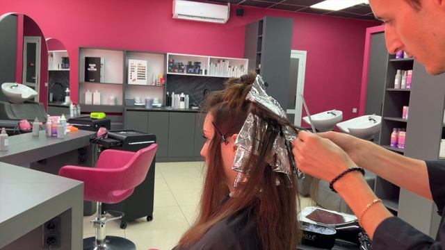 Бразильский блонд. Как сделать рельеф в окрашивании. смотреть онлайн