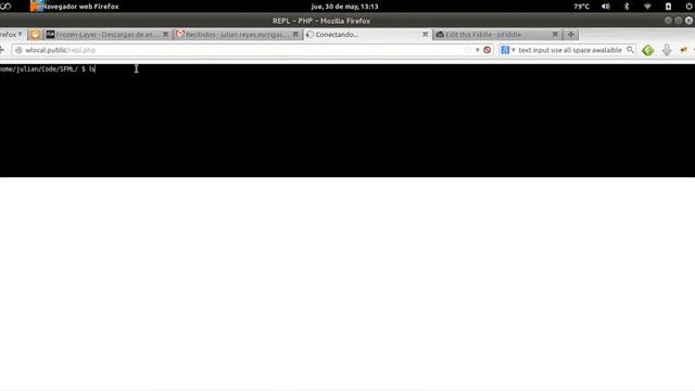 Consola basica en PHP смотреть онлайн