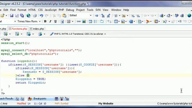 PHP Remember Me/Admin Tutorial - Part 2 смотреть онлайн