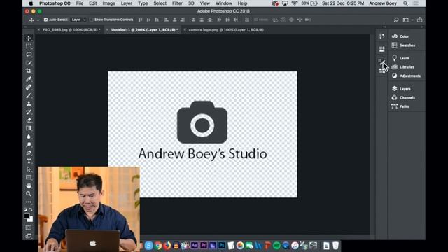 Photoshop Tutorial - How To Add Watermarks Easily! смотреть онлайн