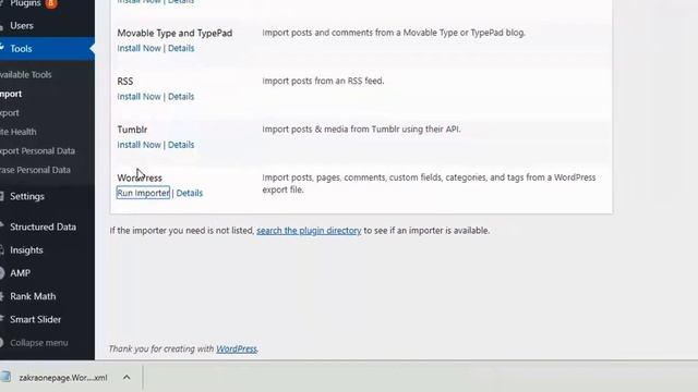 how to import and export post and page in wordpress смотреть онлайн