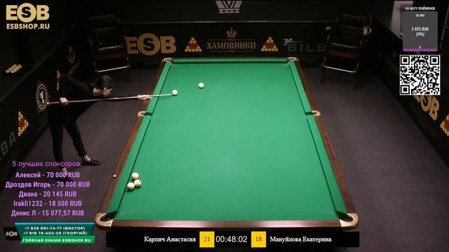 ТУР-1 | LEGEND WOMEN LEAGUE | КАРПИЧ А. - МАНУЙЛОВА Е. | 08.11 | БК ЛЕГЕНДА. смотреть онлайн