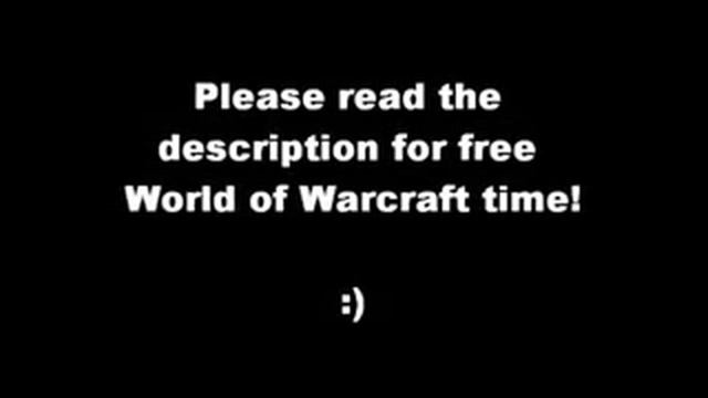 Free WoW Game Time Cards смотреть онлайн