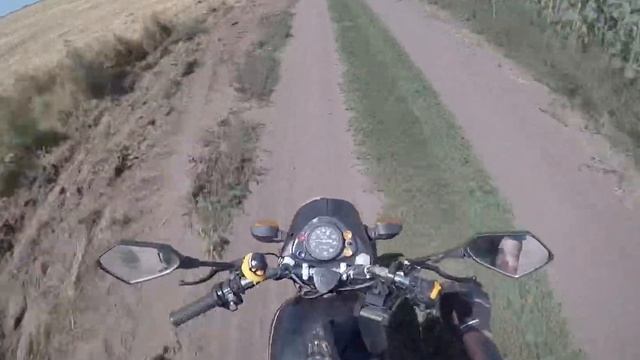 Сколько проедет к750 на 0.5л бензина ? смотреть онлайн