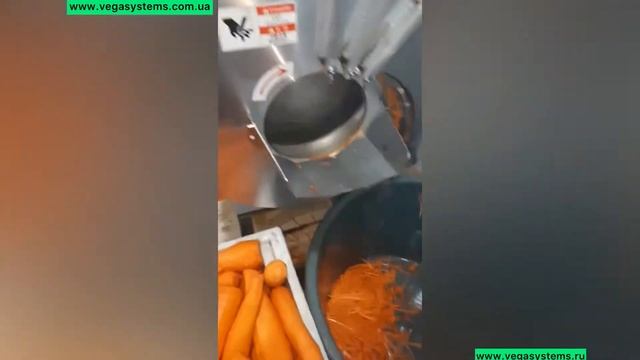 Нарезка моркови по-корейски (корейская морковь) по всей длине, овощерезка Vega Carrot Shredder смотреть онлайн