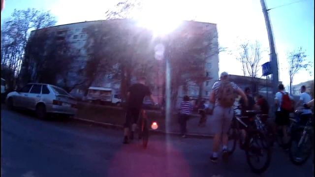 Велопробег г.Кемерово 23.04.2016 смотреть онлайн