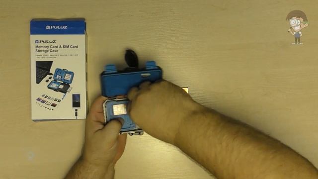 PULUZ Card REader USB 3.0 Storage Case - незаменимая шкатулка для путешествующего влогера смотреть онлайн