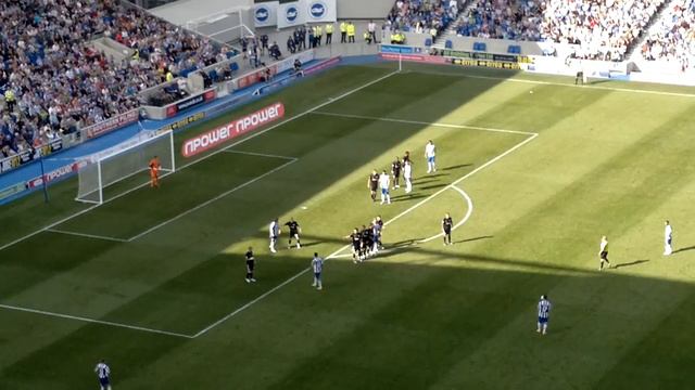 Ryan Farley Free kick. Brighton v P/Borough 27/08 смотреть онлайн
