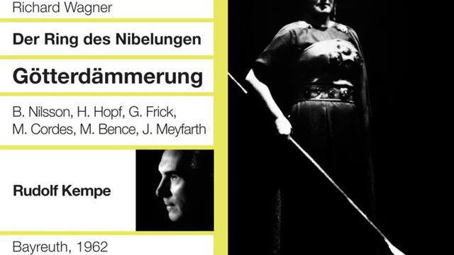 Gotterdammerung (Twilight of the Gods) : Act III Scene 2: Was hor' ich! (Gunther, Hagen, Chorus) смотреть онлайн