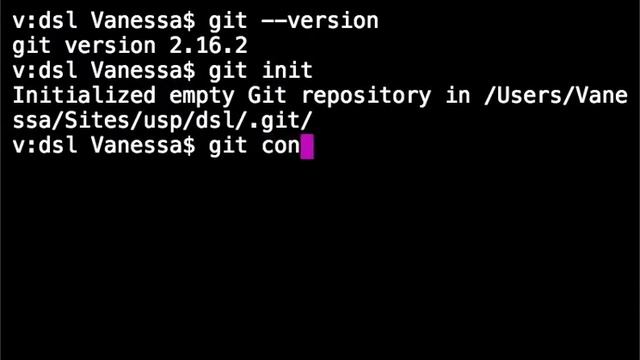 Git version init config смотреть онлайн