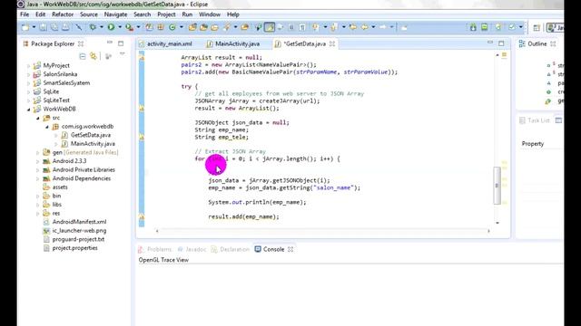 Android Development Tutorial 9(Sinhala) - Work with On-line/Host DB - part 3 смотреть онлайн