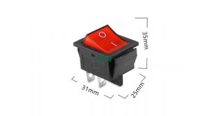 KCD4 перекидной переключатель ВКЛ-ВЫКЛ 2 Позиции 4 стежков на каждые 6 pins,