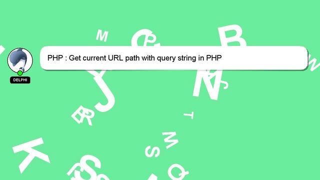 PHP : Get current URL path with query string in PHP смотреть онлайн