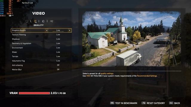 Far Cry 5 - GTX 660 2gb - i5 3570 - 1080p - 900p - 720p - benchmark смотреть онлайн