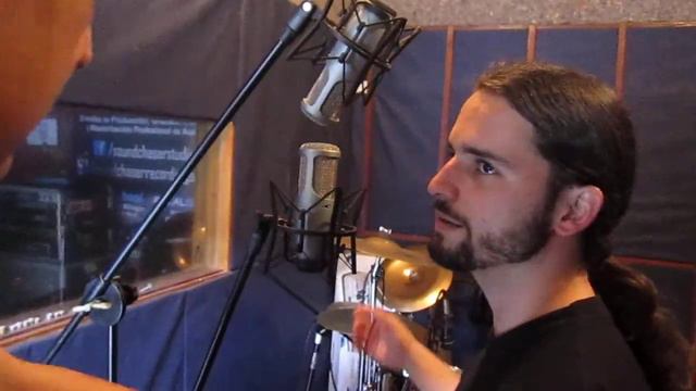 Recording Session with Arturo Duque from DARKEMPIRE (setting up the microphones) смотреть онлайн
