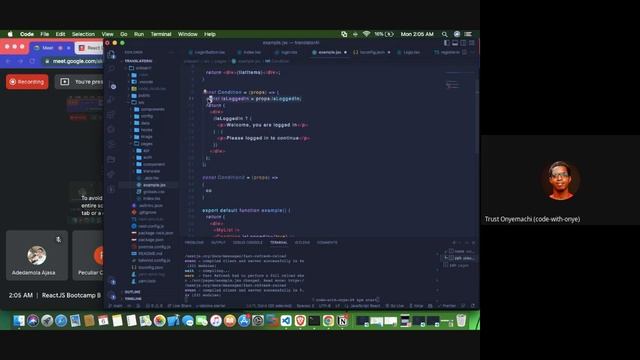 ReactJS Bootcamp: Understanding rendering list, conditional rendering, dynamic styling and content. смотреть онлайн