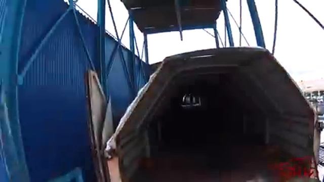 Выгрузка Двух ЖД вагонов в Омске. Большая партия авто из Японии. смотреть онлайн