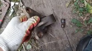 Замена нижнего болта переднего амортизатора на Валдае. Первый опыт ремонта машины.