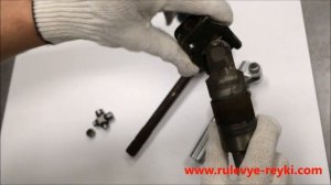 Рулевой карданчик,Замена нижней крестовины