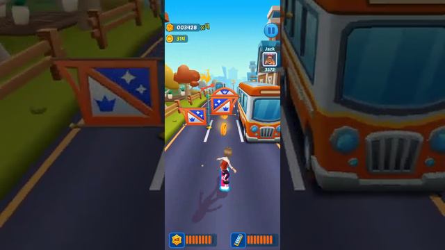 Subway princess runner। Endless run! Jungle escape gameplay#2 смотреть онлайн