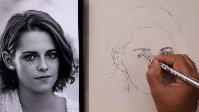 ?? Basics of Portrait Drawing for Beginners | Free Hand Portrait Drawing #sketchbookbyabhishek смотреть онлайн