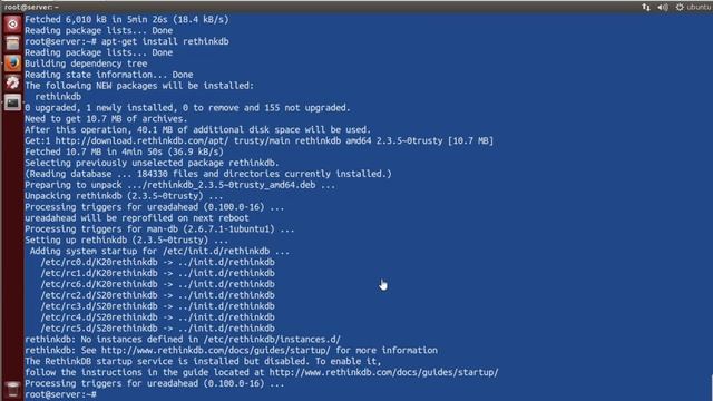 How To Install RethinkDB on Ubuntu 14 смотреть онлайн