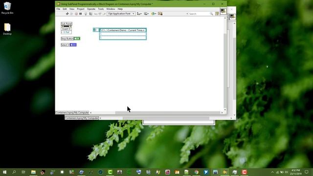 How to Insert VIs in a Subpanel Control in LabVIEW смотреть онлайн