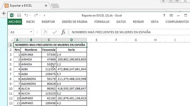 MYSQL export to EXCEL with PHP смотреть онлайн